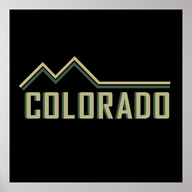 Rocky Mountains Colorado  Poster (Front)