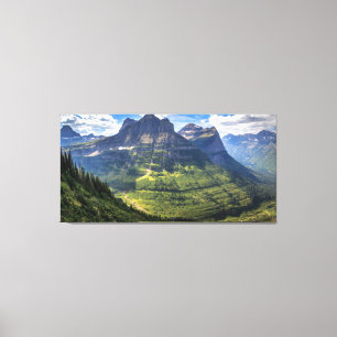 Rocky Mountains Glacier National Park Canvas Print