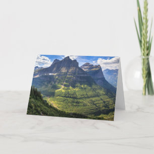 Rocky Mountains Glacier National Park Card