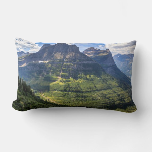 Rocky Mountains | Glacier National Park Lumbar Cushion (Front)