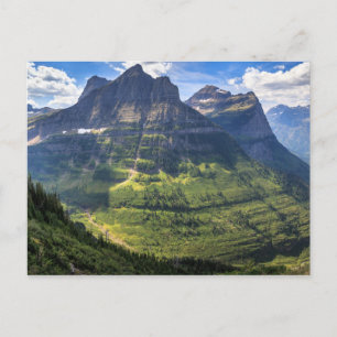 Rocky Mountains   Glacier National Park Postcard