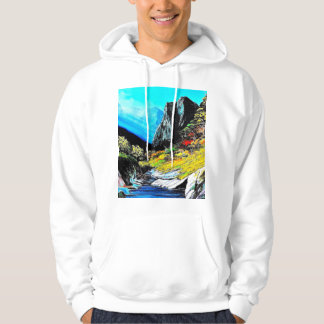 Rocky mountains in the sun hoodie