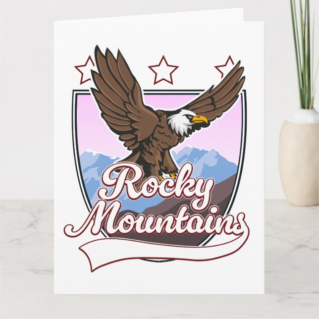 Rocky Mountains logo Card (Front)