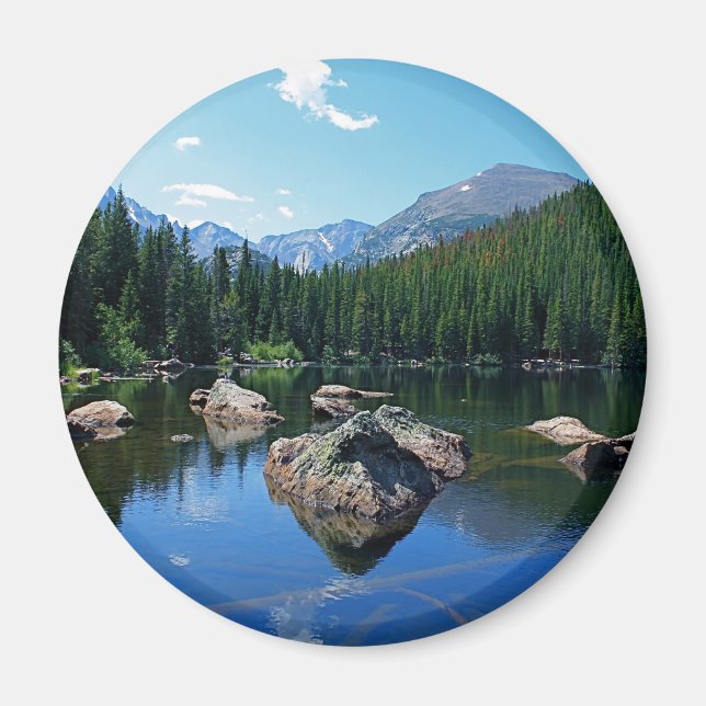 Rocky Mountains Magnet (Front)