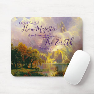 Rocky mountains Majestic Mouse Mat