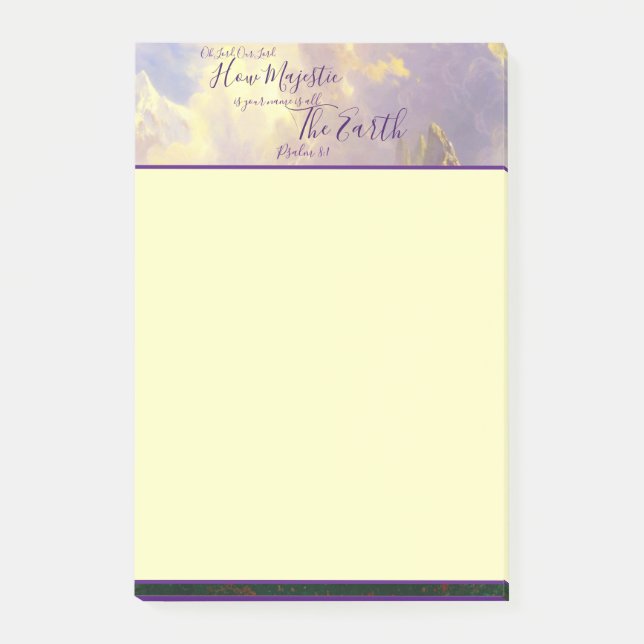 Rocky mountains Majestic  Post-it Notes (Front)