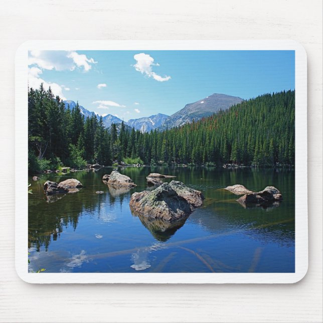 Rocky Mountains Mouse Mat (Front)