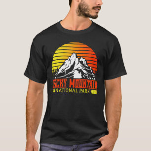 Rocky Mountains National Park Souvenirs Colorado B T-Shirt
