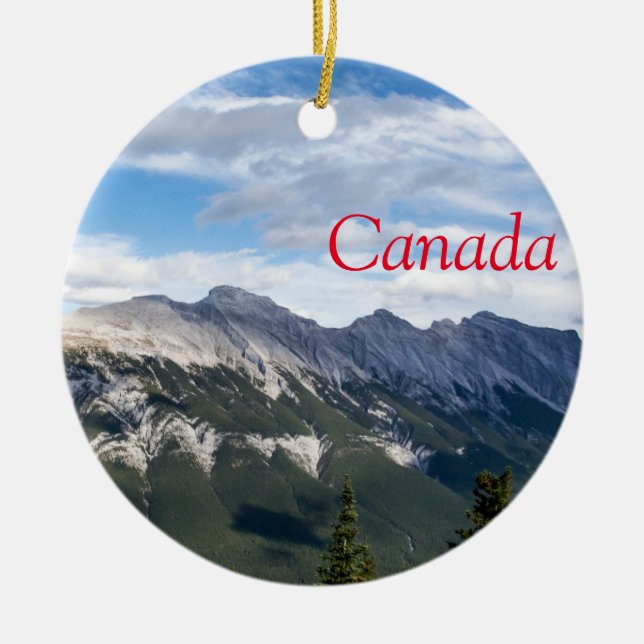 Rocky Mountains ornament - Canada (Front)