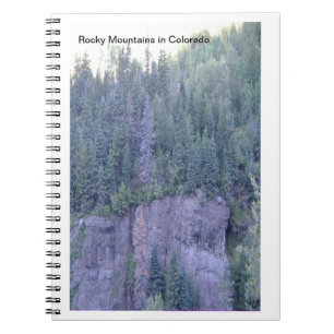 Rocky Mountains Photo Notebook