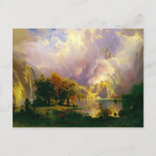 Rocky mountains postcard