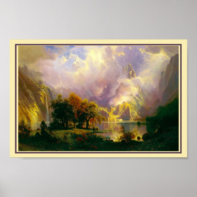 Rocky mountains  poster (Front)