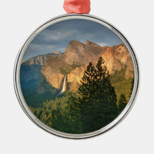Rocky Mountains   Yosemite, California Metal Tree Decoration