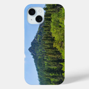 rocky mountaintop and woodlands at golden gate iPhone 15 case