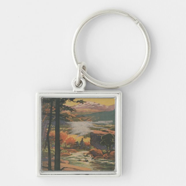 Rocky Mt. Nat'l Park Brochure # 2 Key Ring (Front)