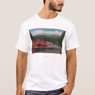 Rocky Mt. Rocket (Train), Pikes Peak, Colorado T-Shirt
