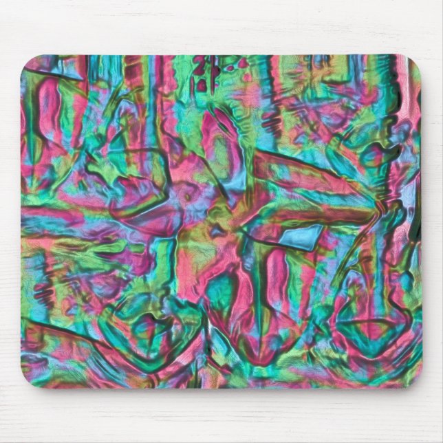 Rocky or rumpled coloured with softly silky shades mouse mat (Front)