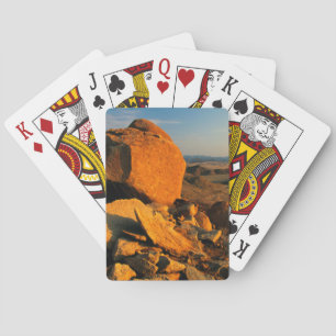 Rocky Outcrop And Desert Valley, Richtersveld Playing Cards
