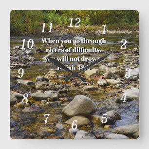 Rocky Path Wall Clock