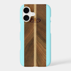 Rocky Point Hawaiian Faux Wood Surfboard