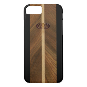Rocky Point Hawaiian Faux Wood Surfboard iPhone 8/7 Case