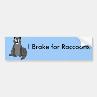 Rocky Racoon Bumper Sticker