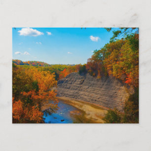 Rocky River in Autumn, Cleveland, Ohio Postcard