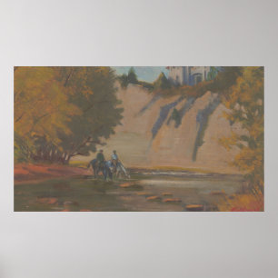 Rocky River – Kulhanek Landscape (1958) Poster