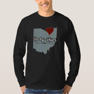 ROCKY RIVER Ohio OH City State USA Cute Souvenir T-Shirt