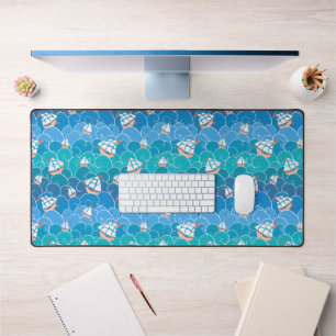 Rocky Sea Pattern Desk Mat