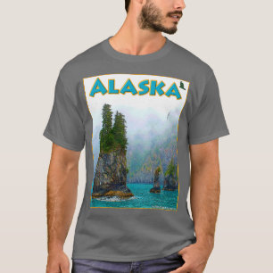 Rocky Seascape Alaska TShirt