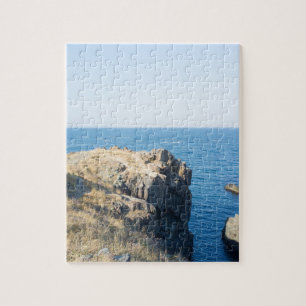 Rocky seascape jigsaw puzzle