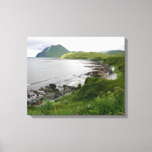 Rocky Shoals on Unalaska Island Canvas Print