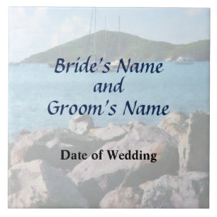 Rocky Shore St. Thomas Wedding Products Tile
