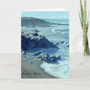 "Rocky Shoreline" Card
