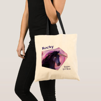 Rocky the Enchanted Horse Tote Bag
