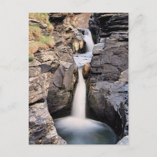 Rocky Valley Waterfall Postcard (Front)