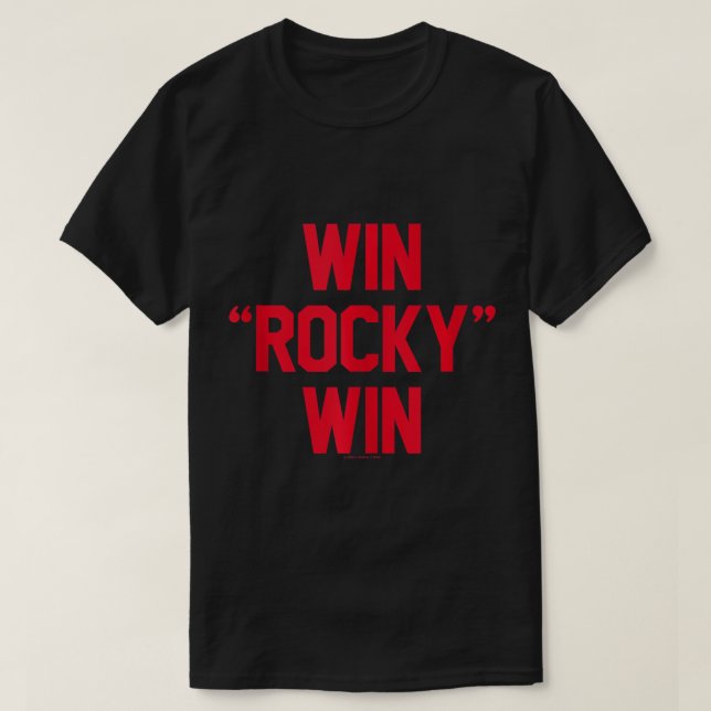 Rocky Win Rocky Win Tank Top (Design Front)