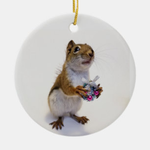 Rocky's Wreath Ceramic Tree Decoration