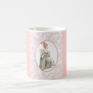 Rococco Lady Coffee Mug
