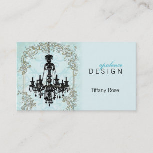 Rococo Chandelier Business Card