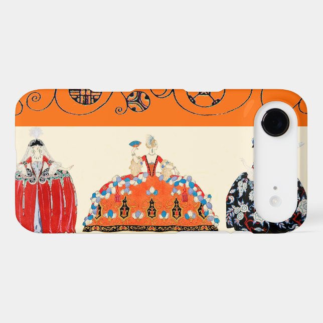 ROCOCO LADY ART DECO BEAUTY FASHION COSTUME DESIGN (Back (Horizontal))