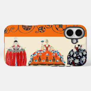 ROCOCO LADY ART DECO BEAUTY FASHION COSTUME DESIGN iPhone 16 PLUS CASE