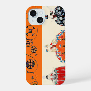 ROCOCO LADY ART DECO BEAUTY FASHION COSTUME DESIGN iPhone 15 CASE