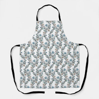 Rococo pattern apron