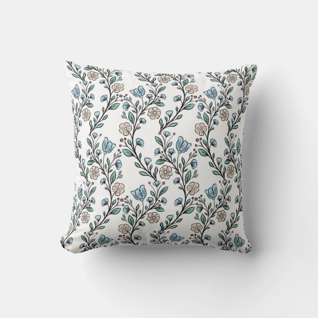 Rococo pattern cushion (Front)