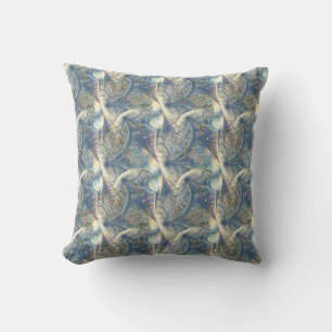 Rococo Rich Pattern design with Gold Relief Cushion