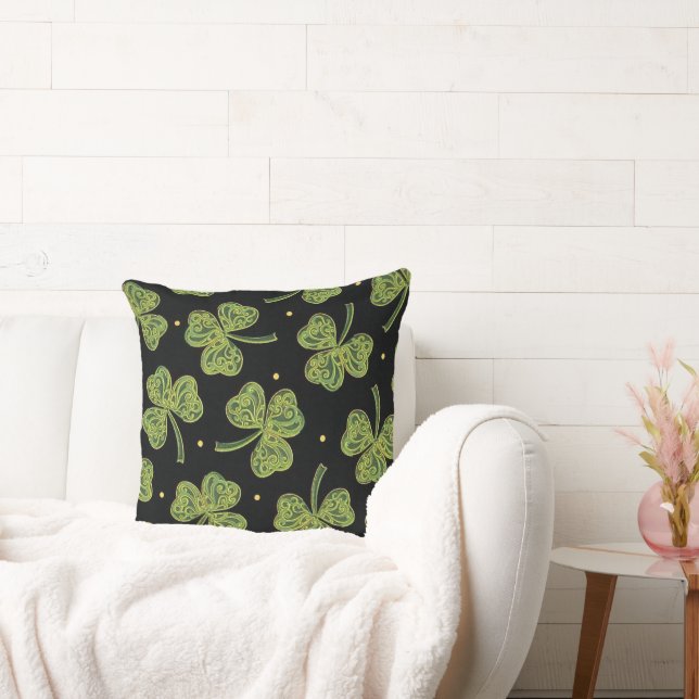 Rococo Shamrocks Cushion (Couch)