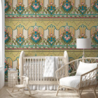 Rococo Versailles Frieze Baroque Floral Motifs