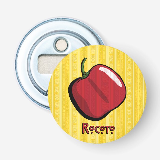 Rocoto Chilli Pepper Bottle Opener (Front)